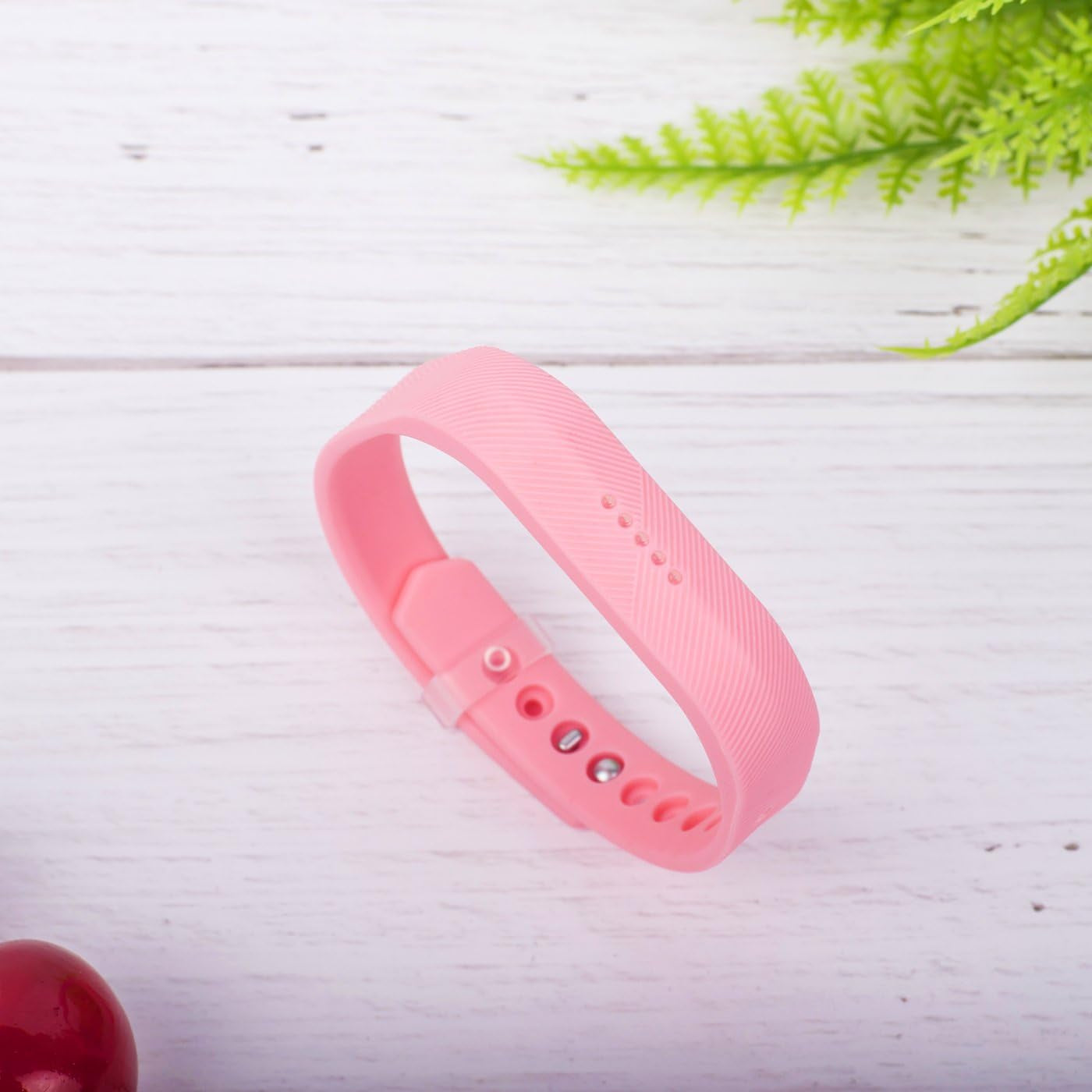Compatible with Fit Bit Flex 2 Band, Replacement for Flex 2 Accessories Silicon Wristbands W/Fastener Clasp Fitness Strap for Original Flex 2, No Tracker