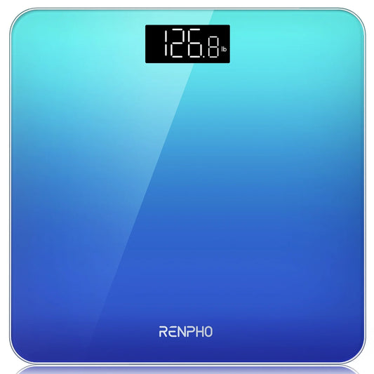 Highly Accurate Digital Body Weight Scale, 400 Lb, Gradient-Blue