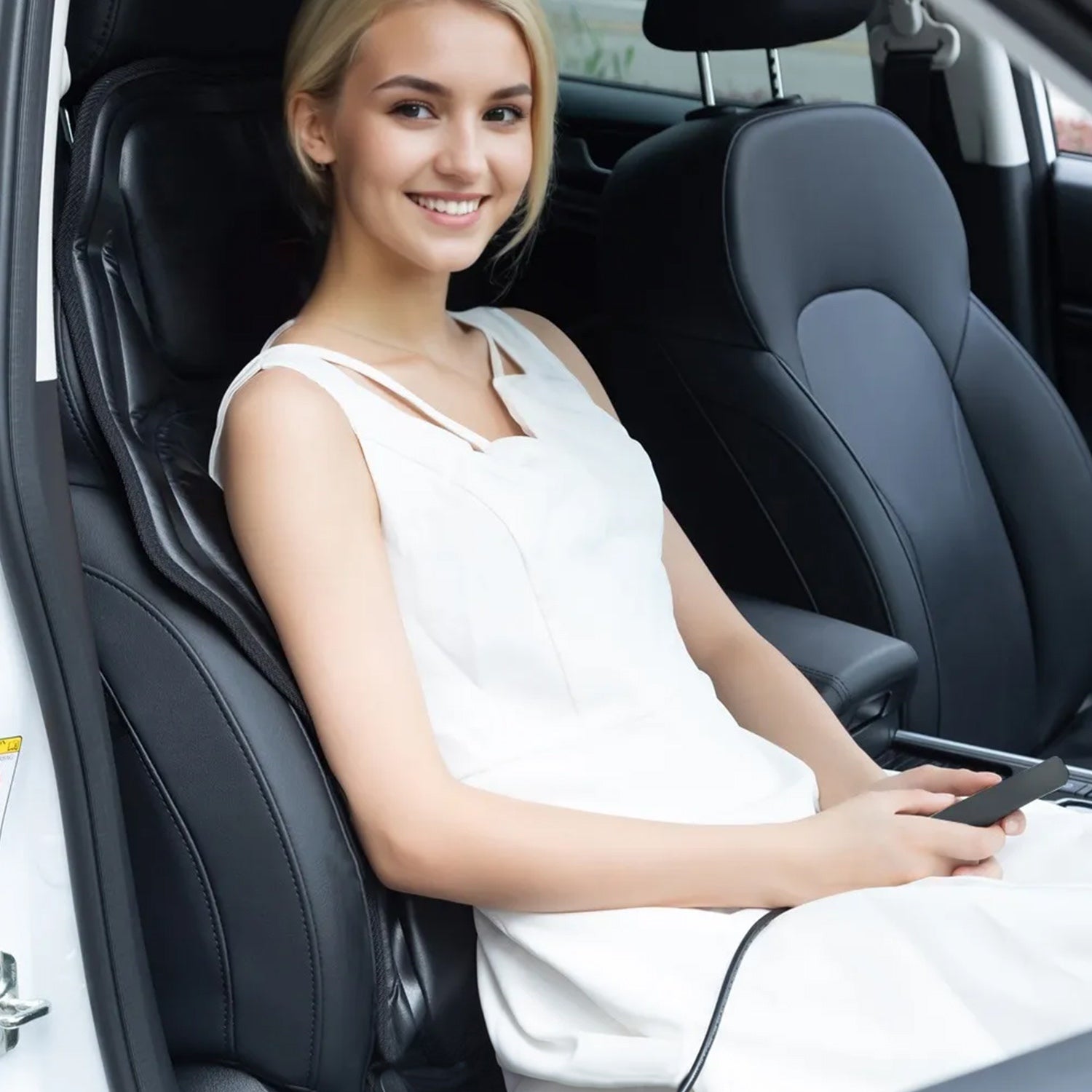Ultimate Full Body Massage Chair Pad with Heat - Multifunctional Back Massager for Home, Office & Car Use