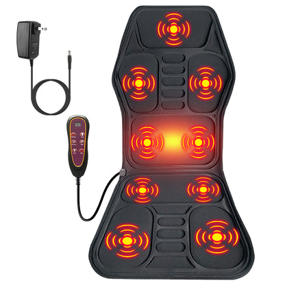 Ultimate Full Body Massage Chair Pad with Heat - Multifunctional Back Massager for Home, Office & Car Use
