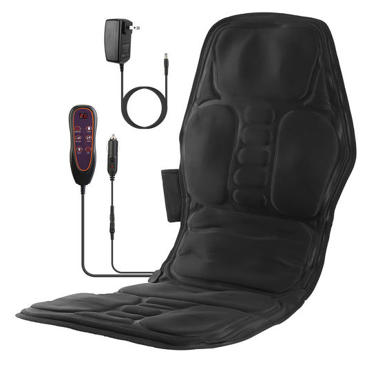 Ultimate Full Body Massage Chair Pad with Heat - Multifunctional Back Massager for Home, Office & Car Use